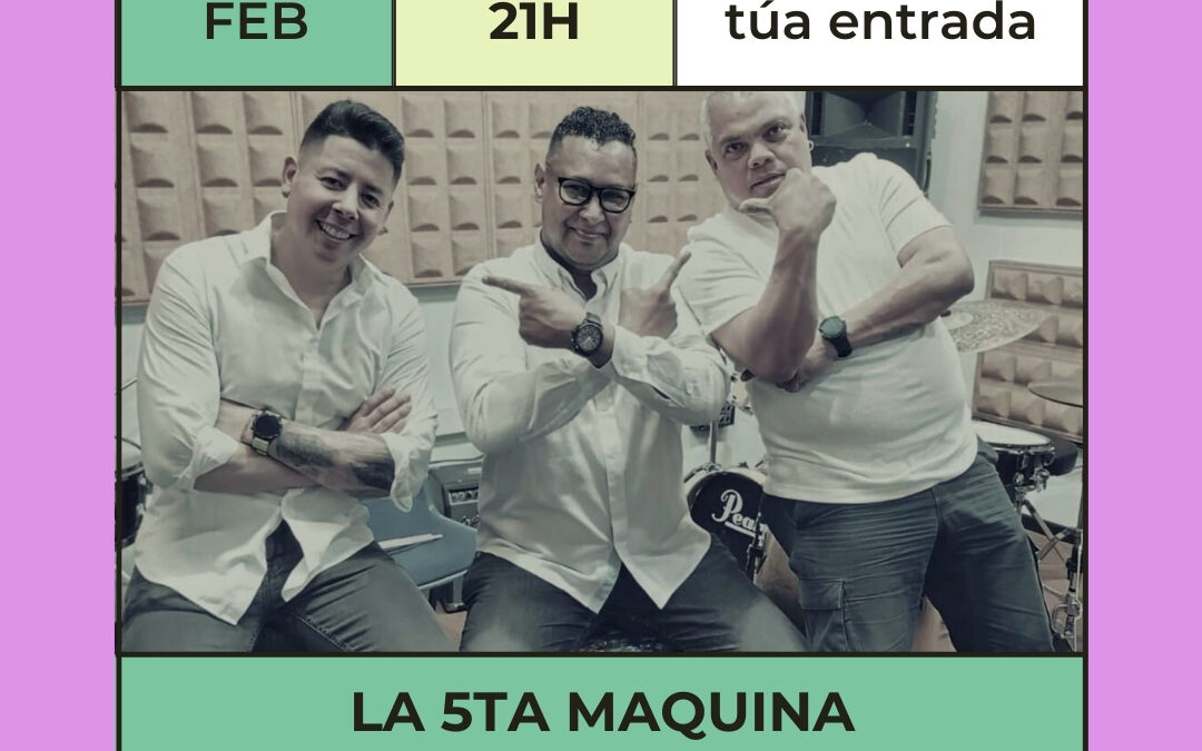 Venres de Sala | La Quinta Máquina & Alex Rodríguez