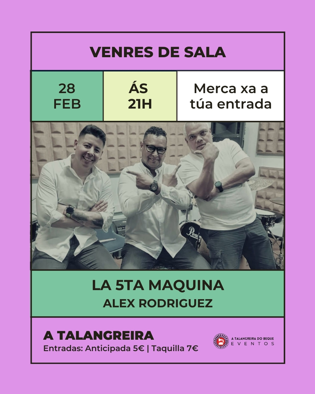 Venres de Sala con La 5º marcha