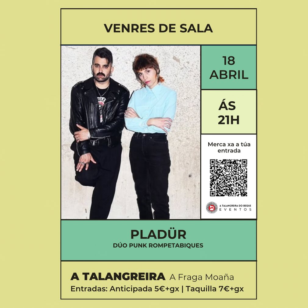 Venres de Sala - Pladür Punk Rompetabikes na Talangreira do Beque